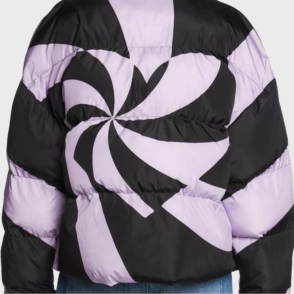 Ragged Priest Black and Purple Women's Puffer